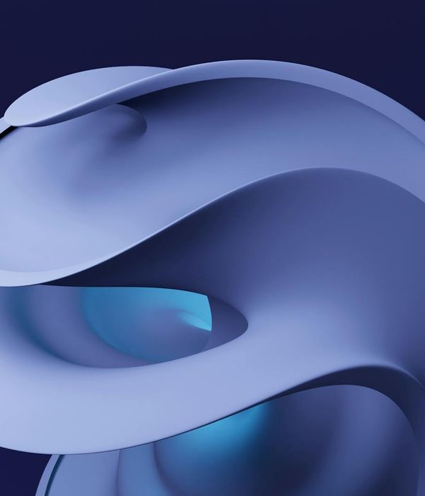 Abstract digital representation of eye wellness and comfort